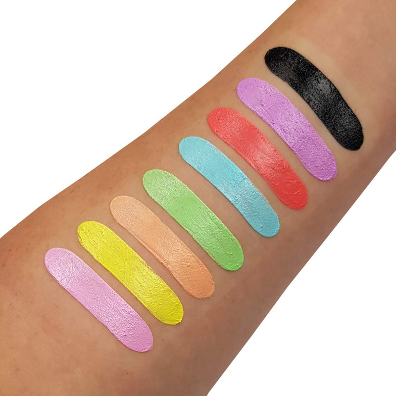 Moon Glow - Neon UV Paint Stick Body Crayon for The Face & Body â€“ Black - Image 2
